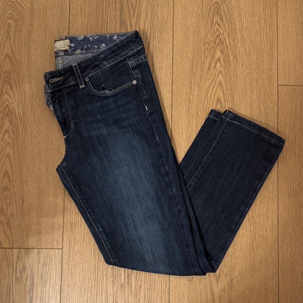 Paige Dark Blue Women's Jeans